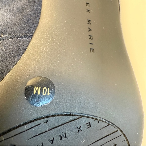 Alex Marie Noelli Women's Blue Suede Pointed Toe Pumps Size 10M Comfy Dressy - Picture 11 of 11